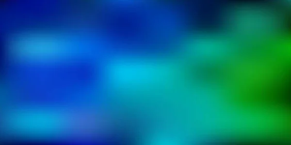 Ljusblå Grön Vektorgradient Suddig Konsistens Färgglad Illustration Med Gradient Abstrakt — Stock vektor