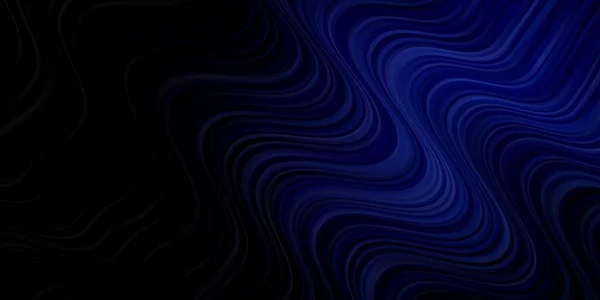 Абстрактный Векторный Рисунок Кривыми Яркий Образец Красочными Изогнутыми Линиями Формами — стоковый вектор