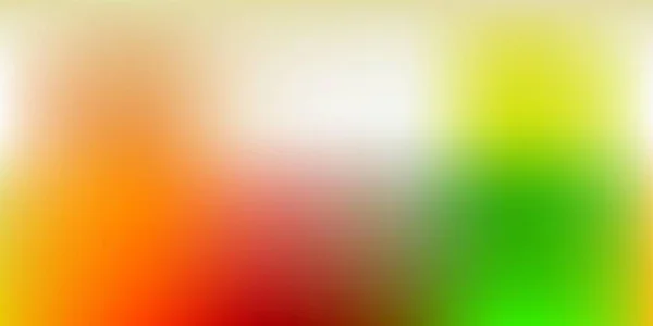 Ljusgrön Gul Vektor Suddigt Mönster Suddig Abstrakt Gradient Illustration Enkel — Stock vektor