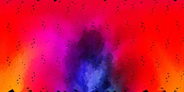 Легка Різнокольорова Векторна Текстура Трикутника Розумна Ілюстрація Стилі Фацета Абстрактними — стоковий вектор