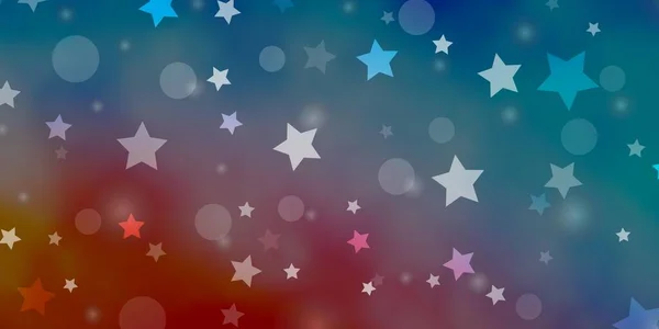 Abstract Colorful Background Stars — Stock Vector