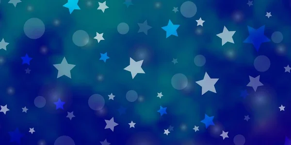 Fundo Colorido Abstrato Com Estrelas — Vetor de Stock