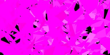 Çokgen biçimli hafif BLUE vektör deseni. Üçgenli soyut gradyan çizimi. İniş sayfaları için şablon.