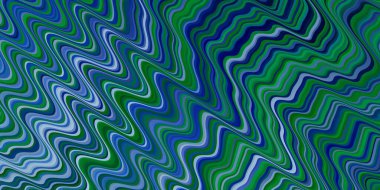 Açık Mavi, kıvrımlı yeşil vektör dokusu.