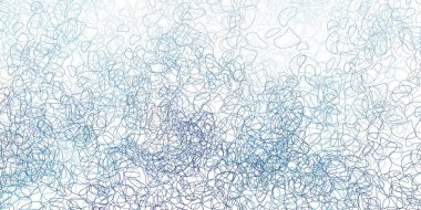 Soyut şekilli açık mavi vektör deseni. Gradyan rastgele formlarla modern soyut illüstrasyon. Duvar kağıdı seti için zarif tasarım.