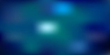 Koyu mavi vektör bulanık deseni. Görüntü stili ve gradyan ile soyut renkli resimleme. Cep telefonları için arkaplan.
