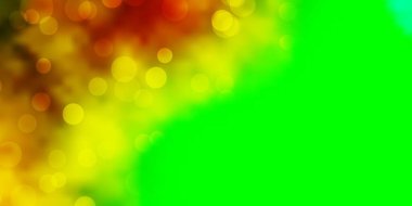 Çember şekilli koyu çokrenkli vektör düzeni.