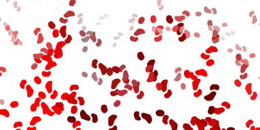 Karmaşık şekilli hafif turuncu vektör arkaplanı. Soyut tarzda renkli şekilli bir illüstrasyon. Reklamlarınız için modern tasarım.