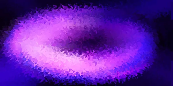 Donker Paars Roze Vector Abstracte Driehoek Achtergrond Abstracte Illustratie Met — Stockvector