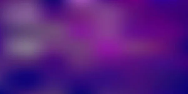 Hellrosa Blaue Vektorgradienten Unschärfe Vorlage Leuchtend Bunte Unschärferelation Abstraktem Stil — Stockvektor