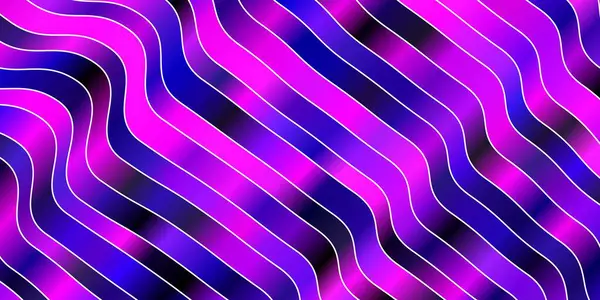 Темно Фиолетовый Векторный Фон Линиями — стоковый вектор