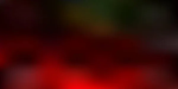 Темно Зелений Червоний Векторний Градієнт Розмивання Фону Абстрактні Барвисті Ілюстрації — стоковий вектор