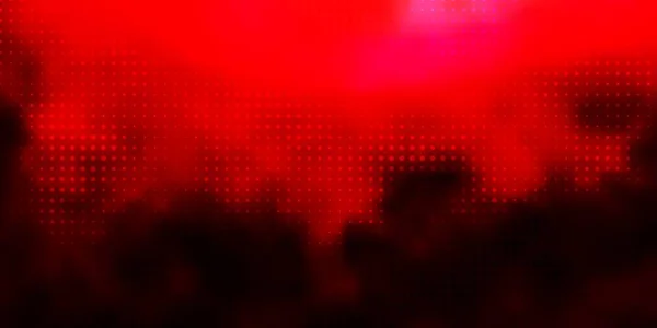 ライトピンク 泡と赤のベクトルの背景 — ストックベクタ