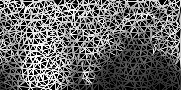 Σκούρο Γκρι Διάνυσμα Αφηρημένο Τρίγωνο Φόντο Διακοσμητική Πολύχρωμη Απεικόνιση Αφηρημένα — Διανυσματικό Αρχείο