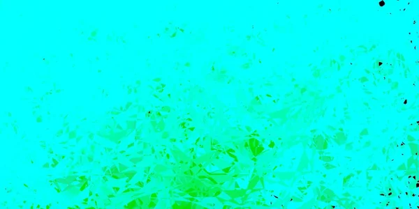 Світло Зелений Векторний Фон Трикутниками Лініями Ілюстрація Абстрактними Барвистими Формами — стоковий вектор