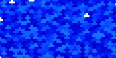 Çokgen biçiminde hafif BLUE vektör arkaplanı. Gradyan dikdörtgenleri ve kareleri olan renkli çizimler. Reklamınız, posteriniz, afişiniz için en iyi tasarım.