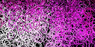 Soyut şekilli koyu pembe vektör deseni. Soyut tarzda renkli şekilli bir illüstrasyon. Web siteniz için basit illüstrasyon.