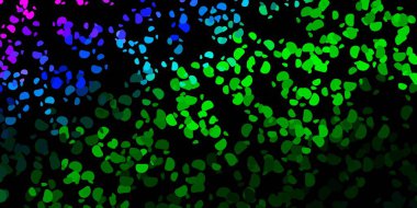 Koyu pembe, Memphis şekilli yeşil vektör dokusu. Soyut tarzda, gradyan formlarda basit tasarım. Reklamlarınız için modern tasarım.