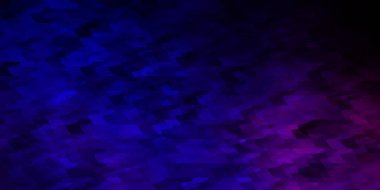 Koyu mavi, dikdörtgenli kırmızı vektör arkaplan. Gradyan dikdörtgenleri ve kareleri olan renkli çizimler. Reklamlar ve reklamlar için desen.