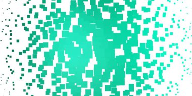 Açık yeşil vektör dokusu dikdörtgen biçiminde. Gradyan dikdörtgenleri olan bir resim. Web siteleri, iniş sayfaları için desen.