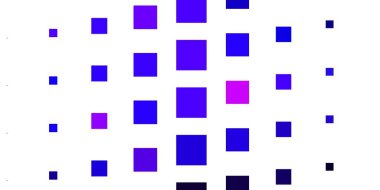 Açık Pembe, mavi vektör arka planı çokgen biçiminde. Gradyan dikdörtgenleri ve kareleri olan renkli çizimler. Reklamlar ve reklamlar için desen.