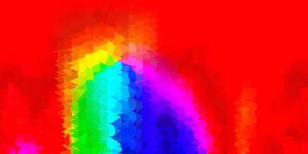 Dunkles Mehrfarbiges Vektorgradienten Polygon Layout Moderne Abstrakte Illustration Mit Polygonalen — Stockvektor