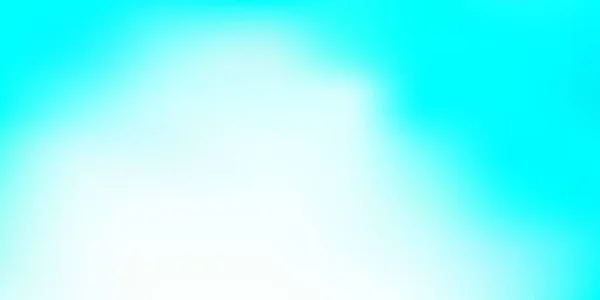 Bleu Clair Motif Flou Vectoriel Vert Illustration Floue Dégradé Abstrait — Image vectorielle