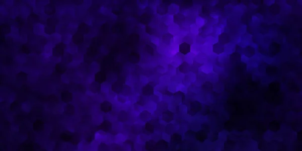 Donkerpaarse Vectorsjabloon Met Abstracte Vormen Kleurrijke Illustratie Met Eenvoudige Gradiënt — Stockvector