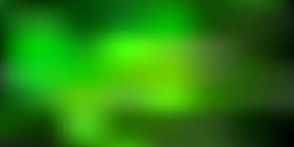 Desenho Borrão Vetorial Verde Escuro Blur Ilustração Colorida Novo Estilo —  Vetores de Stock
