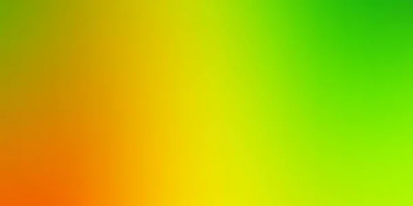 Verde Claro Vetor Amarelo Padrão Desfocado Inteligente Ilustração Abstrata Colorida —  Vetores de Stock