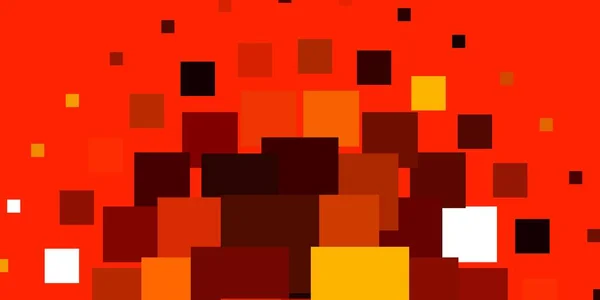 Světle Oranžová Vektorová Šablona Obdélnících Nová Abstraktní Ilustrace Obdélníkovými Tvary — Stockový vektor