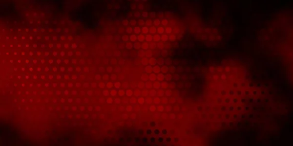 Σκούρο Κόκκινο Διάνυσμα Φόντο Κηλίδες Αφηρημένοι Πολύχρωμοι Δίσκοι Απλό Επίπεδο — Διανυσματικό Αρχείο