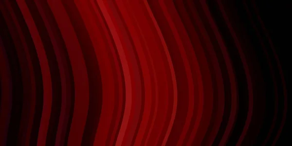 Çizgileri Olan Koyu Kırmızı Vektör Arkaplan Eğri Çizgileri Olan Renkli — Stok Vektör