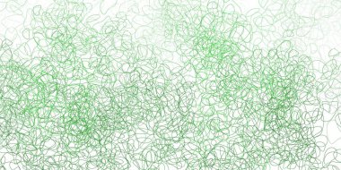 Karmaşık şekilli açık yeşil vektör arkaplanı. Soyut tarzda renkli şekilli bir illüstrasyon. İşiniz için akıllı tasarım.