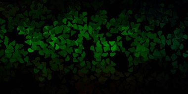 Koyu yeşil, rastgele şekilli kırmızı vektör arkaplan. Gradyan rastgele formlarla modern soyut illüstrasyon. Duvar kağıdı seti için zarif tasarım.