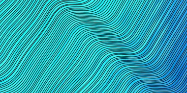 Bükülmüş çizgilerle hafif BLUE vektör arkaplanı.
