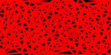 Koyu turuncu vektör geometrik çokgen tasarımı. Üçgen konseptli mozaik renkli çizimler. Uygulamalar için tasarımınız.