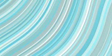 Kıvrımlı hafif Mavili vektör arkaplanı. Eğimli yay ile soyut illüstrasyon. Cep telefonları için şablon.