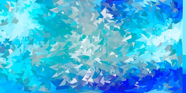 Fondo Triángulo Abstracto Vector Azul Claro Ilustración Abstracta Moderna Con — Vector de stock