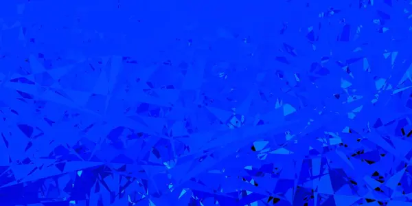Hellblauer Vektorhintergrund Mit Dreiecken Linien Hervorragende Abstrakte Illustration Mit Farbenfrohen — Stockvektor