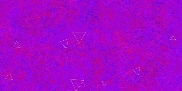 Bleu Clair Motif Vectoriel Rouge Avec Des Formes Polygonales Illustration — Image vectorielle