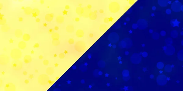 Fond Vectoriel Avec Cercles Étoiles Disques Colorés Étoiles Sur Fond — Image vectorielle