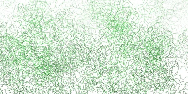 Hellgrüne Vektorkulisse Mit Chaotischen Formen Illustration Mit Farbenfrohen Formen Abstrakten — Stockvektor