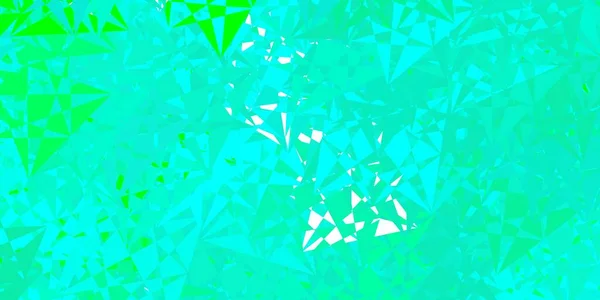 Light Green Διανυσματική Διάταξη Τριγωνικές Μορφές Απλό Σχέδιο Αφηρημένο Στυλ — Διανυσματικό Αρχείο