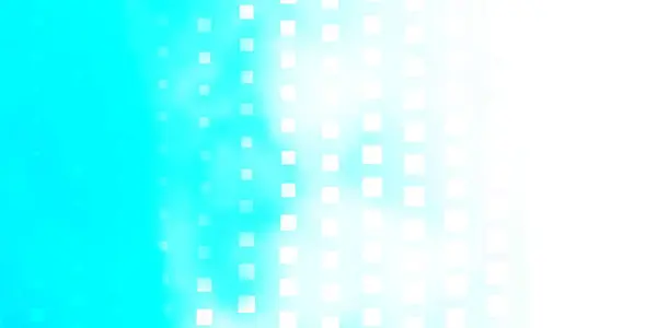 Světle Modrá Vektorová Textura Pravoúhlém Stylu — Stockový vektor