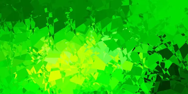 Ανοιχτό Πράσινο Κίτρινο Διανυσματικό Πρότυπο Αφηρημένες Μορφές Απλό Σχέδιο Αφηρημένο — Διανυσματικό Αρχείο
