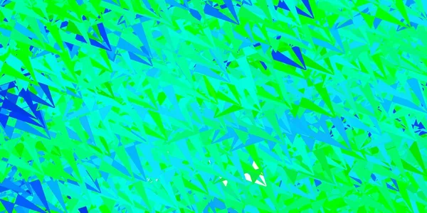 Светло Голубая Векторная Компоновка Треугольными Формами Простой Дизайн Абстрактном Стиле — стоковый вектор