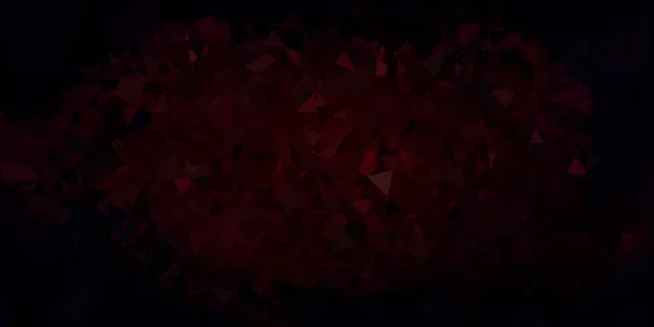 Темно Розовый Вектор Дизайн Многоугольника Современная Абстрактная Иллюстрация Многоугольными Треугольниками — стоковый вектор