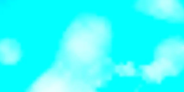 Ljusblå Grön Vektorbakgrund Med Cumulus Abstrakt Illustration Med Färgglada Lutning — Stock vektor