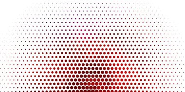 Açık Mavi, daire şekilli kırmızı vektör düzeni.